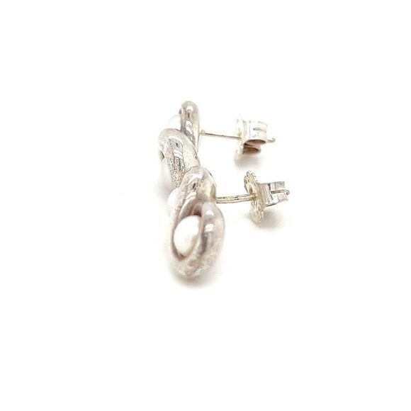 T&Co. 925 Pearl Earrings - Picture 3 of 9